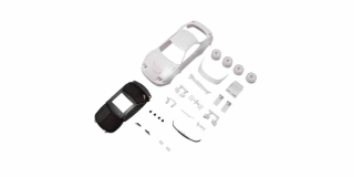 Bodyshell Toyota Celica Kyosho Mini-Z + 4WD Rims (White Body)