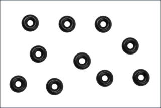 Silicone O-Ring P2 Black (10) Kyosho