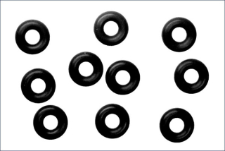 Silicone O RING P3 Black (10) Kyosho