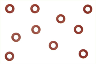 Silicone O-Ring (P4/Orange) (10)
