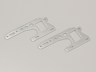 Front side plate set Kyosho Optima (2) Silver