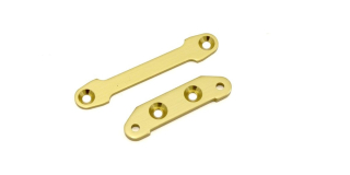 Front suspension plate set Kyosho Turbo Optima (2) Gold
