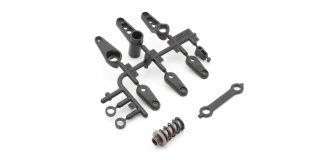 Servo Saver Set Kyosho Optima Mid - Gun Metal