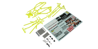Body Parts and Roll Bar Kyosho Javelin -Yellow