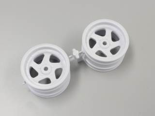 Wheel 5 Spokes White 1.7 inches (2) Kyosho Optima
