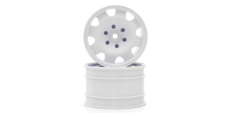 Wheel 8 Spokes White 2.0 inches (2) Kyosho Optima Mid