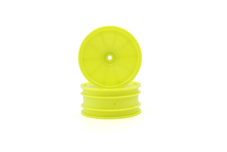 Front Wheels Kyosho 1:10 Buggy 2.2 inches (2) Yellow