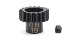 Pinion Gear 19 Teeth Kyosho 1:8 (Mod 0.8-D5.0) Steel