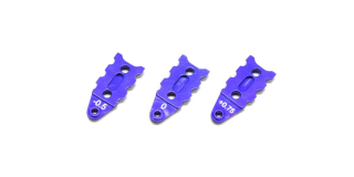 Rear Suspension Plate Holder R246 Mini-Z MR03 (0.5-0-0.75mm)