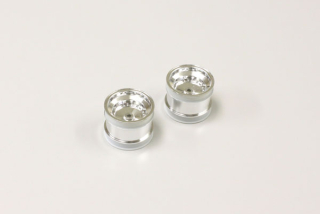 Rear Wheel Shiny Chromed 1.7 inches (2) Kyosho Scorpion 2014