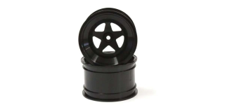 Kyosho Scorpion 2014 Black Rear Wheel 2.2 inches (2)