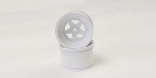Front Wheel Kyosho Scorpion 2014 (2) White 2.2 inches