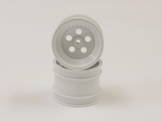White Rear Wheel 1.7 inches (2) Kyosho Tomahawk