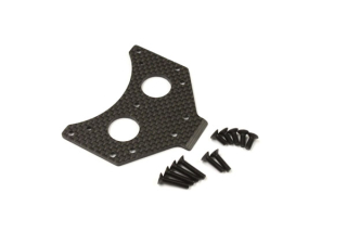 Carbon Gear Box Mount Scorpion 2014 Kyosho