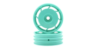 Front Wheels Kyosho 1:10 Kyosho Ultima 8D 50mm (2) - Peppermint Green