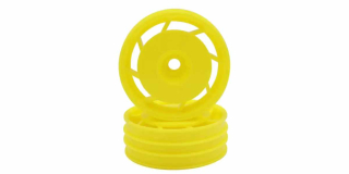 Kyosho 1:10 Ultima Front Wheels 8D 50mm (2) - Yellow