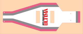 Kyosho Ultima JJ Limited Edition Chassis Protector Sheet