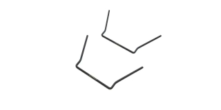 Front Stabilizer Bars 2.2-2.4 Hard (2) for Kyosho V-One R4 Evo3
