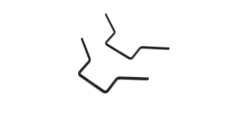 Front Stabilizer Bars (2) Medium 1.8-2.0 Kyosho V-One R4 Evo3