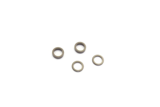 Aluminium Collar 5x7x1mm (2) - Gun Metal