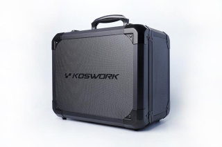 Koswork V2 Mini Black Aluminium Case for Kyosho Mini-Z (300x240x190mm