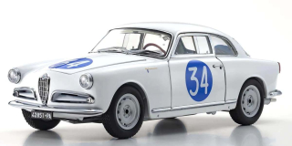 Kyosho 1:18 Alfa Romeo Giuletta SV Targa Florio 1960 Nr.34