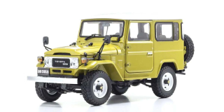 Kyosho 1:18 Toyota Land Cruiser 40 Van (BJ42V) 1980 Yellow