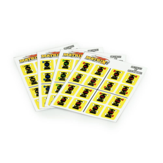 Matrix Off Road Hardness Decals set (US-SS-S-M-H)
