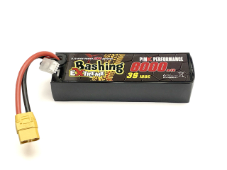Pink Extreme Bashing LiPo 3S 11.1V-8000-100C Multi 157x47x34mm 515g