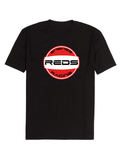 T-SHIRT REDS BLACK S SIZE*