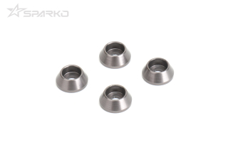 Sparko F8 Aluminum Shock Tower Washers (4)