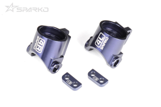 Sparko F8 Aluminium steering block 4 degrés (2)