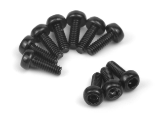 Imbusové šrouby s kulatou hlavou M1,7x5mm (10 ks)