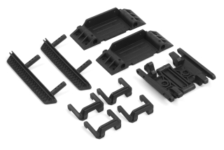 Set dílů podvozku a držáku a kumulátoru