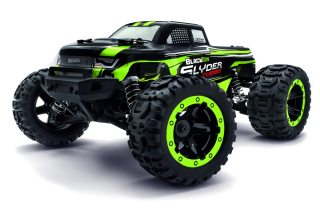 Slyder MT Turbo 1/16 4WD 2S Brushless - Zelený