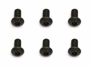 M3x6mm šroub s imbusouvou půlkulatou hlavou, 10ks.