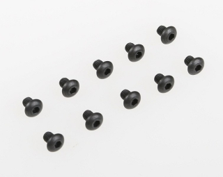 M2,5x3mm šroub s imbusouvou půlkulatou hlavou, 10ks.