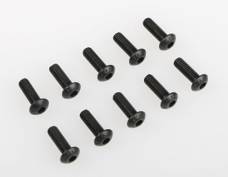 M4x12mm šroub s imbusouvou půlkulatou hlavou, 10ks.