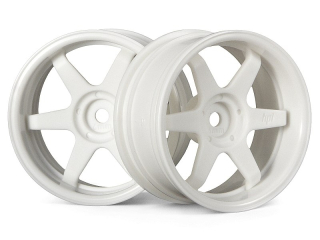 TE37 disky 26mm Bílé (6mm offset) 2ks