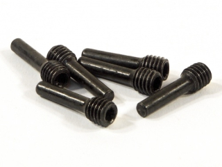 "Červík" dlouhý 5x3x18mm, (černý/6ks.)