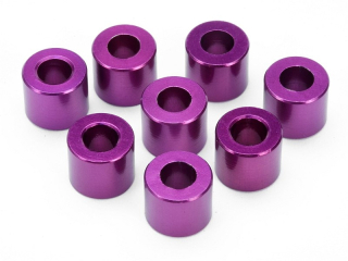 Vymezovací podložka 4X8X6.5mm, (fialová/8ks.)