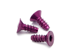 Samořezný šroub se záp. hlavou 3 X 8mm, 5ks (PURPLE)