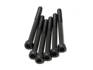 Šroub imbus M3 X 42mm (černý/6ks)