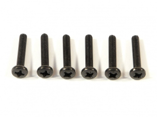 Šroub s čočkovou hlavou M3x18mm (6 ks)