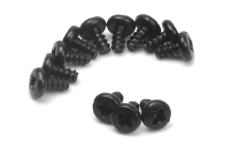 Samořezné šroubky s kulatou hlavou PBH02x4 mm