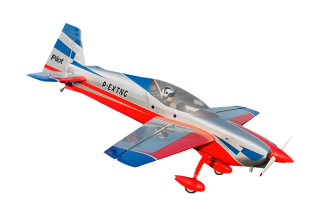 90" Extra NG 2290mm 60cc Červeno-Modro-Stříbrná