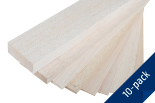 100x10cm Balsa 8 mm standard (balení 10 ks)