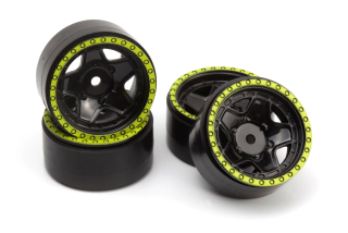 CL-5 Beadlock disky 1.2in (zelené/4 ks)