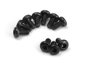 Imbusové šroubky s kulatou hlavou M2x4mm (10 ks)