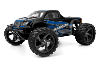 HiMOTO 1:18 Monster Truck MASTADON Brushless 2,4 GHz RTR set, modrá